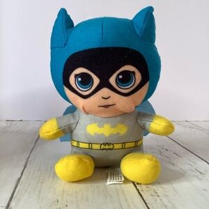 Batman Baby Justice League Plush Stuffed Animal Toy Blue Yellow DC Comics 5.5"